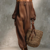 Fenna™ - Salopetă fără bretele cu mâneci