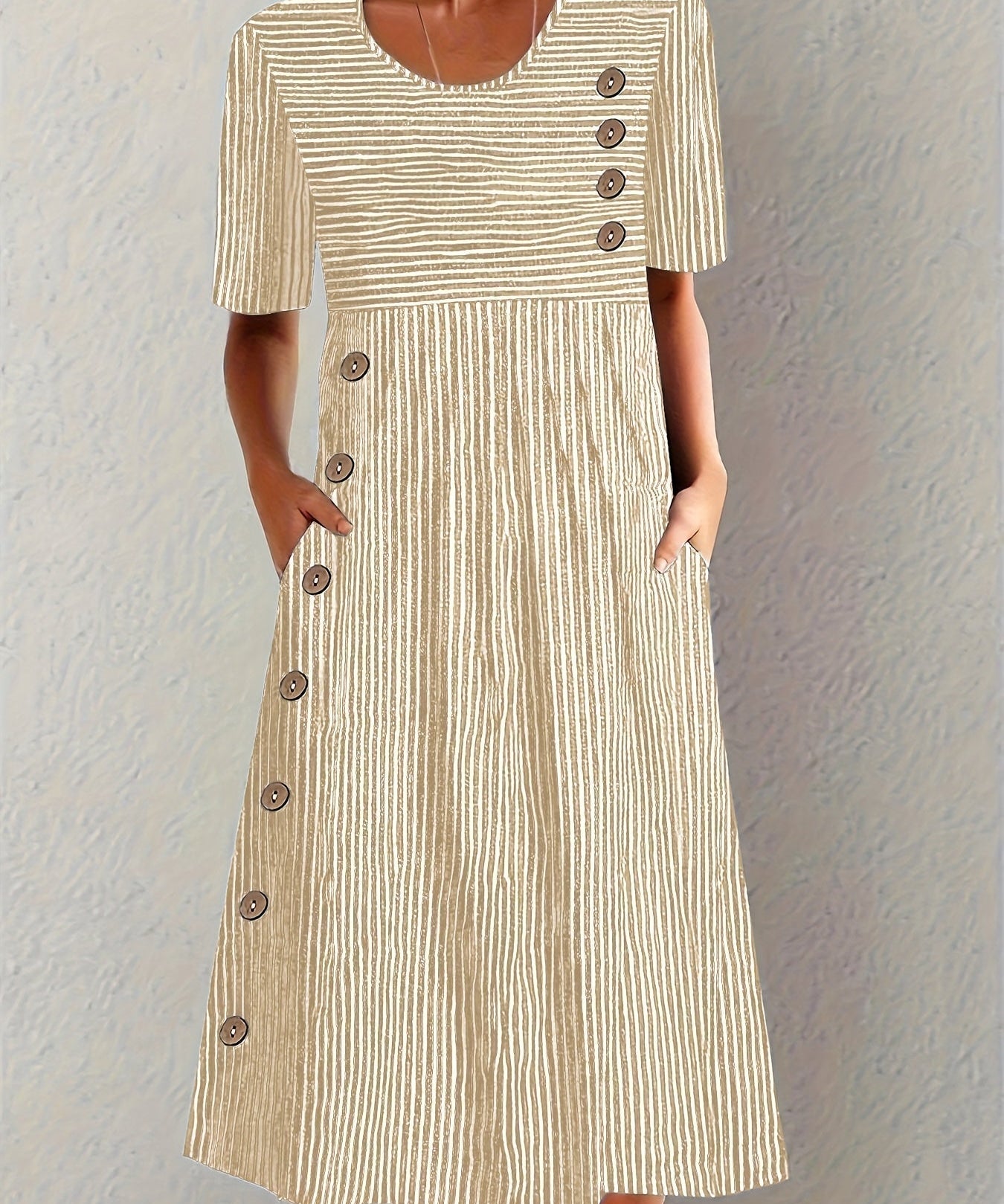 Belle | Rochie de vară în dungi