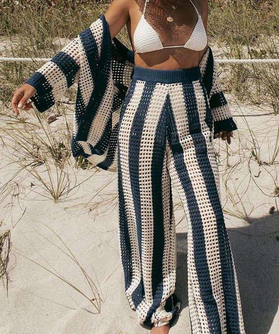 Amelia | Set Rayat Elegant și Confortabil