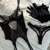 Mila™ | Set de Lenjerie din Dantelă de Lux