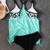 Augustus – Tankini uni cu imprimeu de leopard