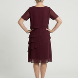 Bea | Rochie Midi Moale cu Contur