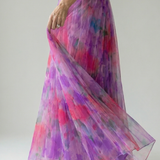 Isel | Rochie Maxi Moale cu Față Înfășurată