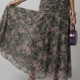 Calen | Rochie Midi Off-Shoulder Fluidă