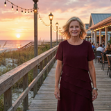 Bea | Rochie Midi Moale cu Contur