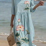 Vanessa | Rochie Florală Elegantă