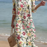 Erica | Rochie Florală Elegantă