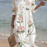 Chloe | Rochie Florală Elegantă