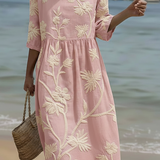 Brianna | Rochie Florală Elegantă