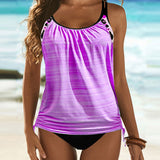 Augustus – Tankini uni cu imprimeu de leopard