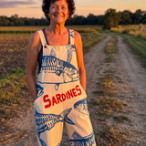 Zuri | Salopetă cu Motif de Pește