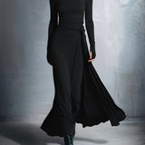 Ilinca | Rochie maxi cu nod lateral