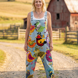 Aurea | Salopetă Artizanală cu Bretele