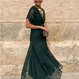 Rochie Luisa cu Decolteu în V