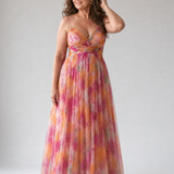 Isel | Rochie Maxi Moale cu Față Înfășurată