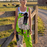 Reef | Salopetă cu imprimeu din lână