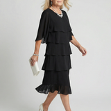 Rózsa | Rochie Midi Stratificată