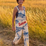 Zuri | Salopetă cu Motif de Pește