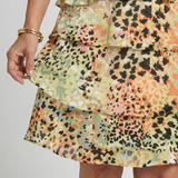Sarolta | Rochie Midi cu Print Abstract