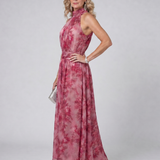 Avien | Rochie Midi Halter Moale