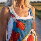 Ilaria | Salopetă cu Motif Jucăuș