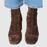Mara – Botine Elegante din Piele Întoarsă