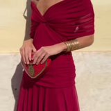 Rochie Luisa cu Decolteu în V