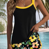 Lana® – Set de tankini din două piese elegant