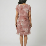 Gréta | Rochie Midi Moale cu Fustă în Straturi