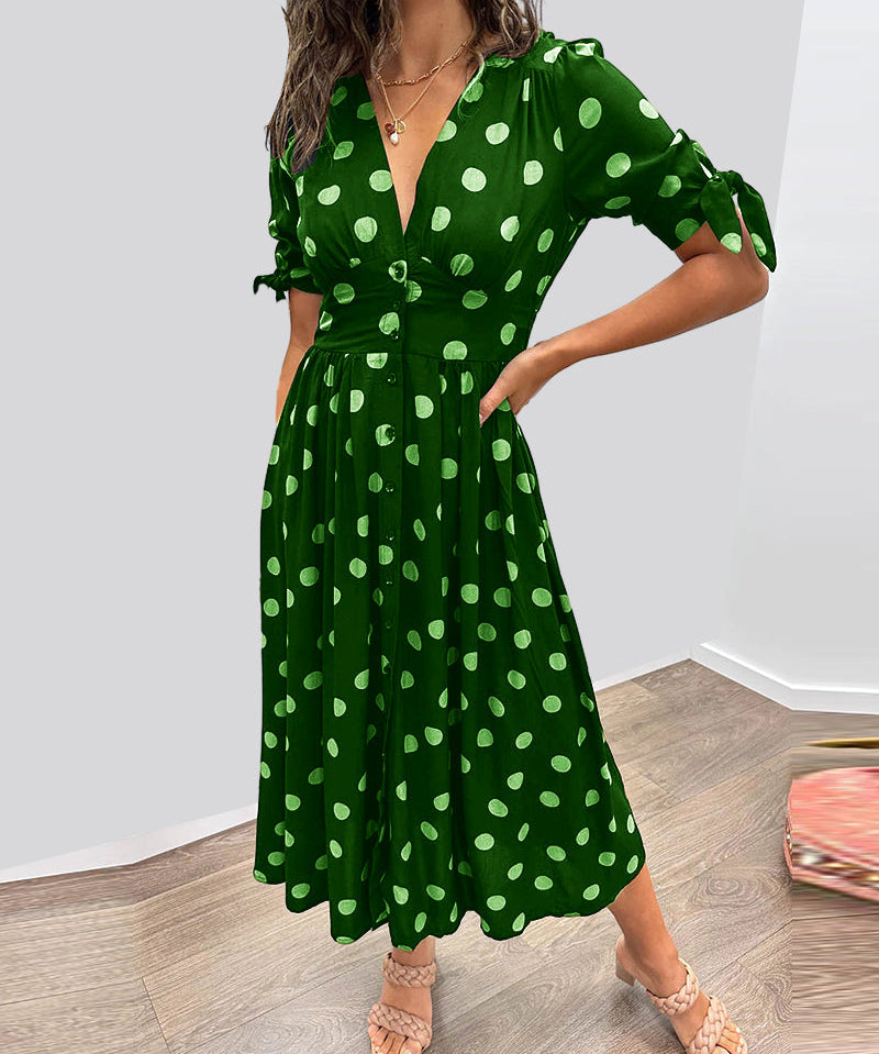 Anna | Rochie de vară cu buline