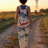 Zuri | Salopetă cu Motif de Pește