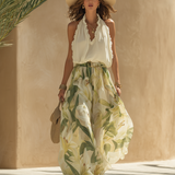 Lysandra™ | Ansamblu Fluid Elegant cu Imprimeu Floral