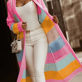 Noemi | Cardigan cu Dungi Pastel