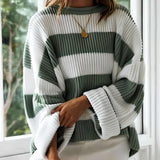 Dafne | Pulover cu dungi