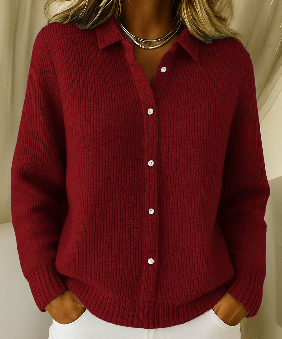 Elena | Cardigan Clasic din Tricot Moale