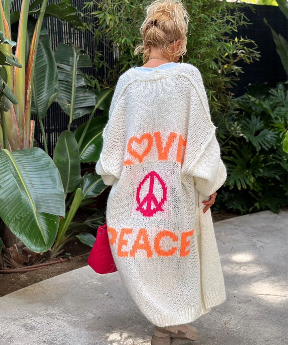 Giovanna | Cardigan lung oversized