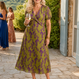 Virel | Rochie Midi Relaxată cu Imprimeu Floral