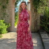 Avien | Rochie Midi Halter Moale