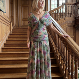 Calen | Rochie Midi Off-Shoulder Fluidă