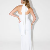 Sienna – Rochie Halter de Damă Elegantă Maxi Modern Muse