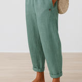 Noraya | Pantaloni eleganți cu buzunare laterale