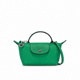 Geantă mini din piele Longchamp - Verde