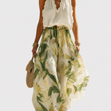 Lysandra™ | Ansamblu Fluid Elegant cu Imprimeu Floral