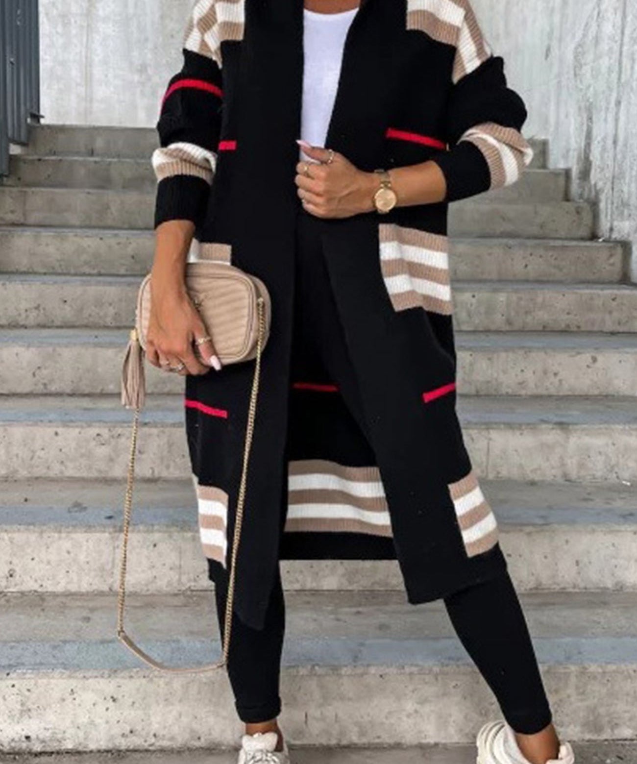 Wilma | Cardigan lung elegant