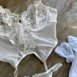Leyla™ | Set elegant de lenjerie de mireasă