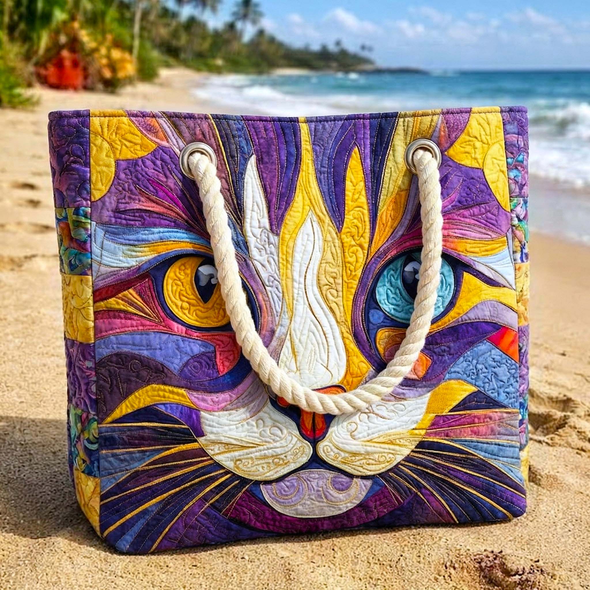 Geantă de Plajă Matlasată Catitude