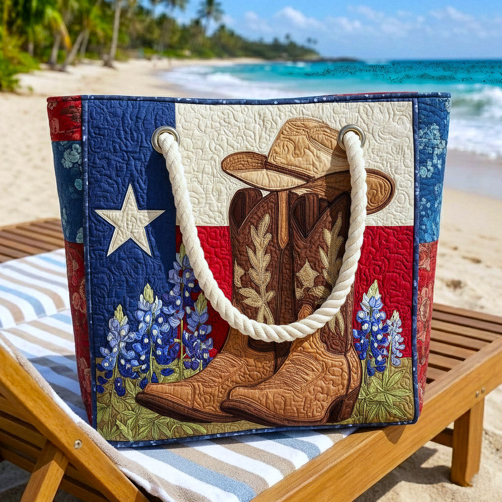 Geantă de Plajă Matlasată Texas Pride