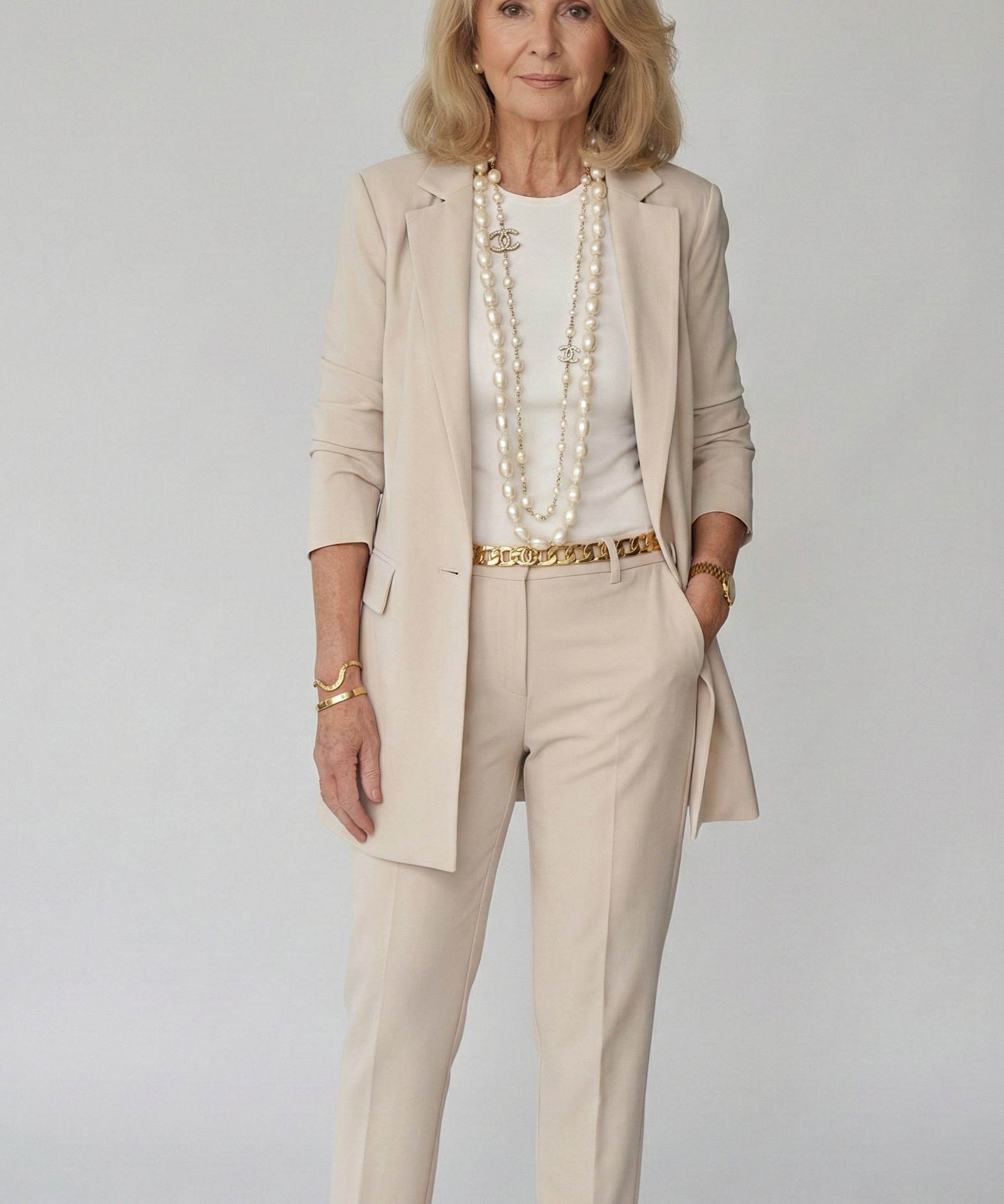 Gabriela – Set Costum Tailorat Primăvară Vară