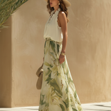 Lysandra™ | Ansamblu Fluid Elegant cu Imprimeu Floral