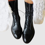 Nora - Botine Elegante din Piele